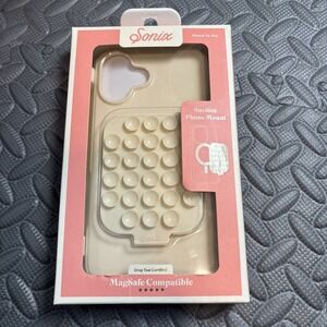 Sonix Apple iPhone 16 Suction Case MagSafe‎ Phone Cell Cover Silicone Mount